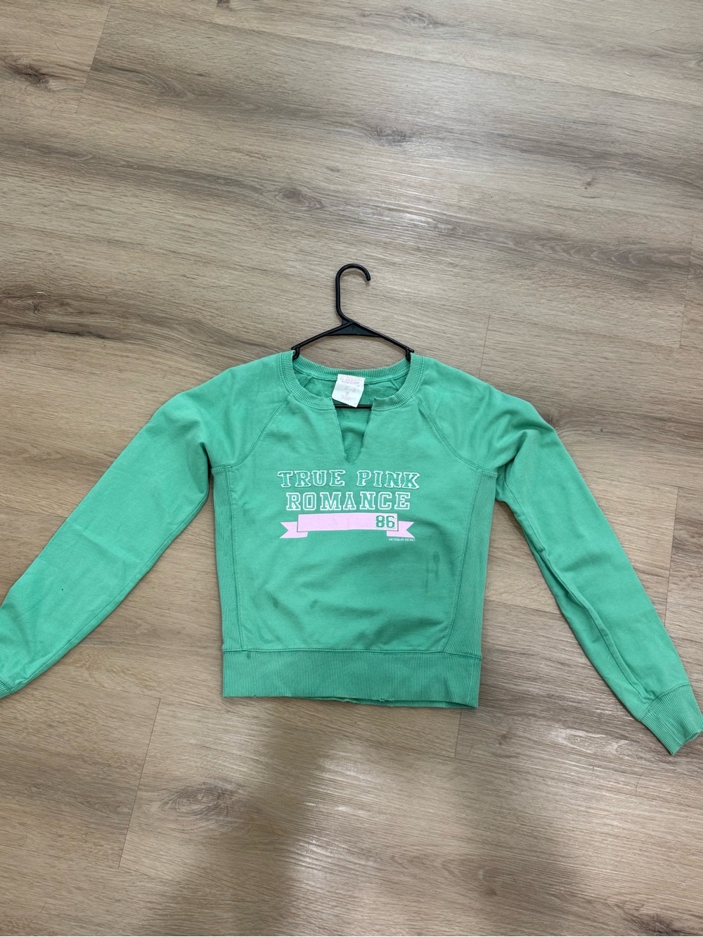 Y2K VS PINK Mint Green Sweatshirt